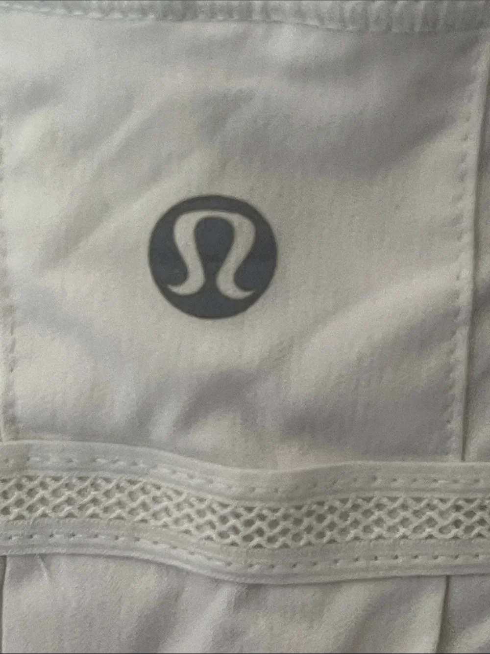 lululemon athletica Cream White Mini Skort